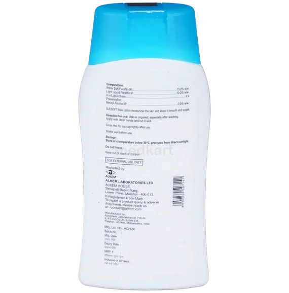olesoft max lotion 200 ml